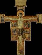 unknow artist The crucifixion with scenes of the suffering Christs oil